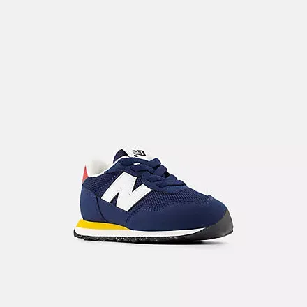 New Balance Fresh Foam X Cruz V3 237 Bungee Lace Sneaker (Navy   Varsity Gold)