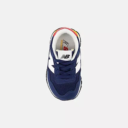 New Balance Promotion Code 237 Bungee Lace Sneaker (Navy   Varsity Gold)