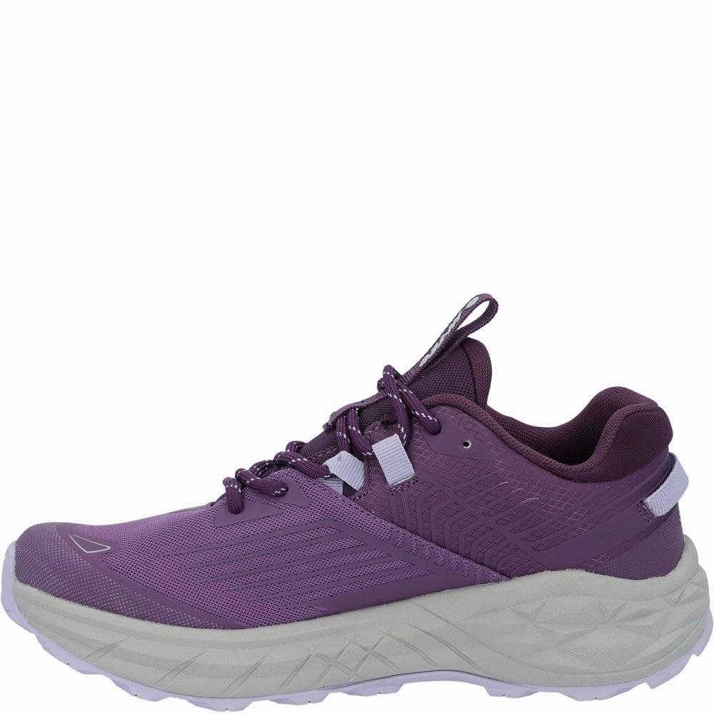 Hi-Tec Fuse Trail Low Trainers running in a volleyball court area shoes