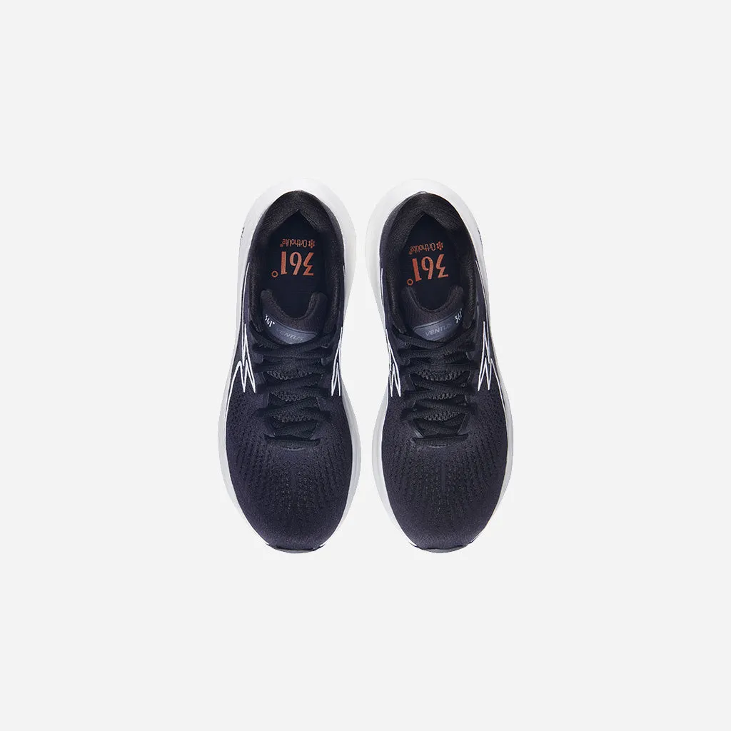 361-VENTUS: Black/White New Balance Stability Shoe