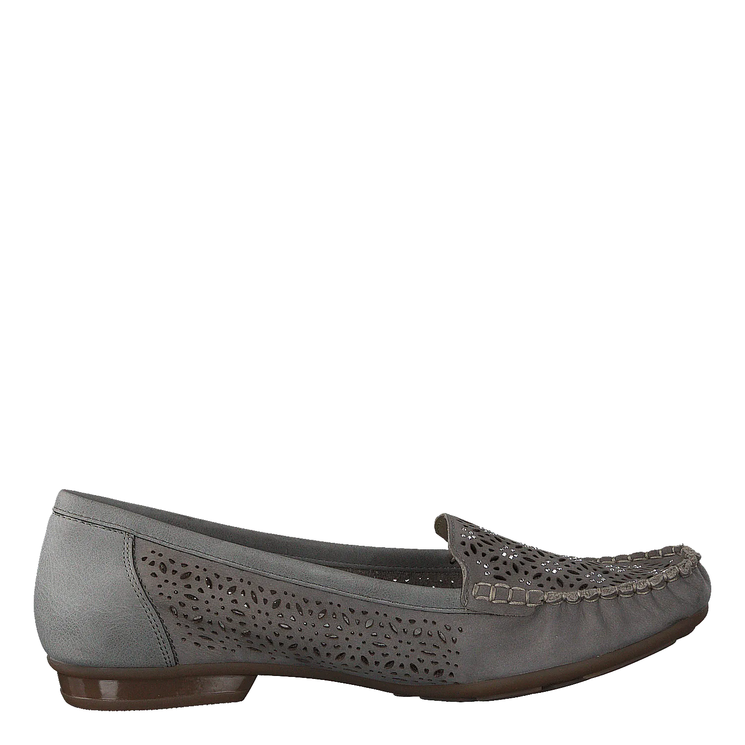 Leather Sole Loafers 40075-40 Cement
