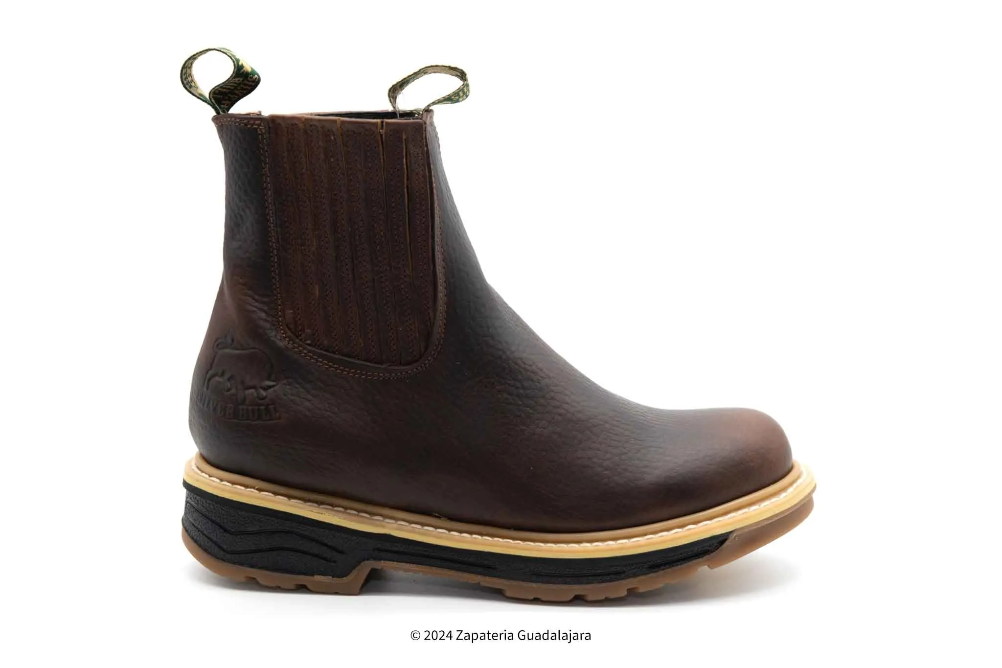 Used Work Boots Near Me 6" PULL UP DOUBLE DENSITY SOLE GRASO LEATHER OCRE WORK BOOT-SB2160