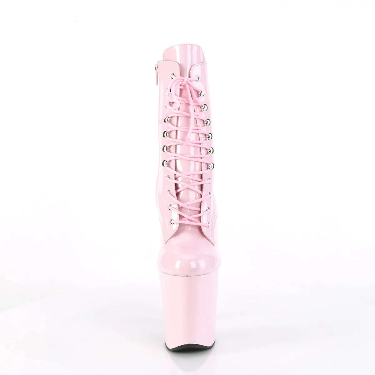 Best Work Boots For Welders 8 Inch Heel XTREME-1020 Baby Pink Pat