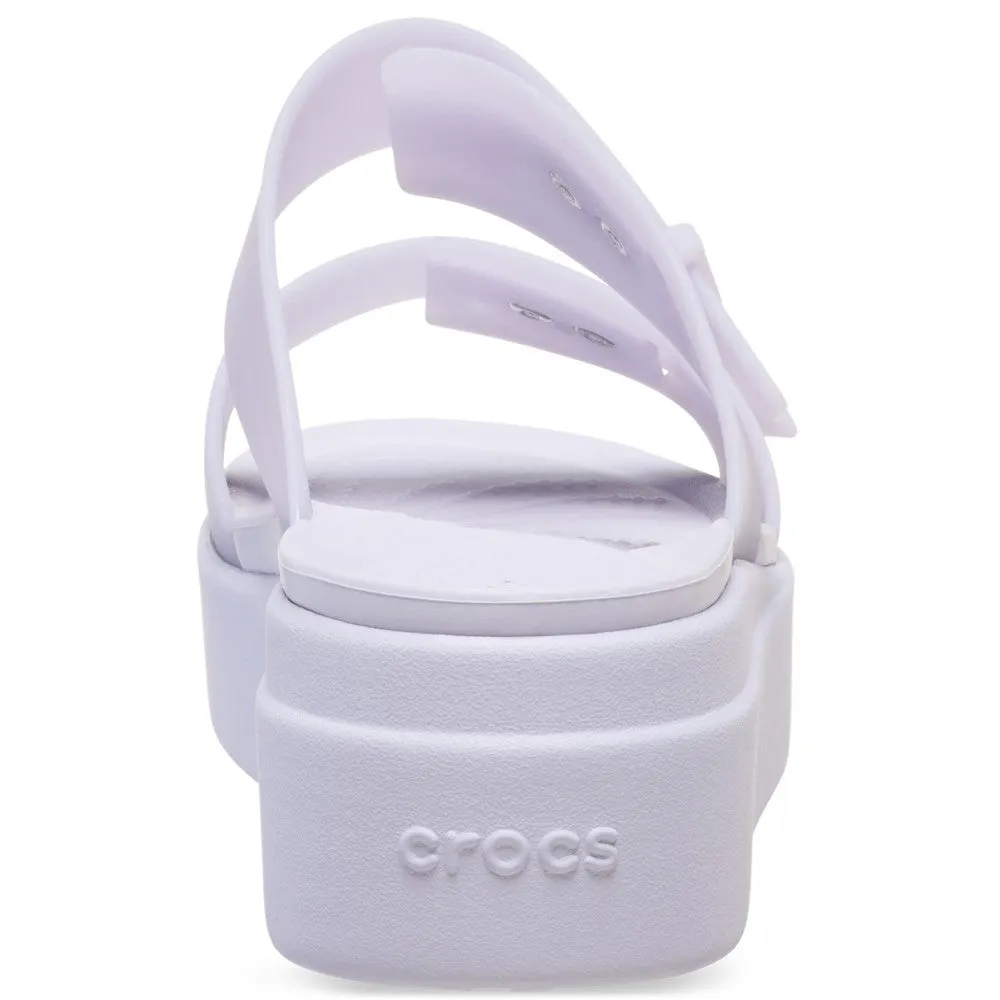 Sandal Add Ons Daily Wear Crocs Brooklyn Buckle Low Wedge