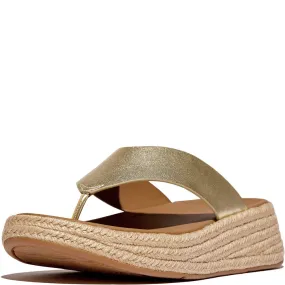 Everyday Step Fitflop F-Mode Toe Post Espadrille
