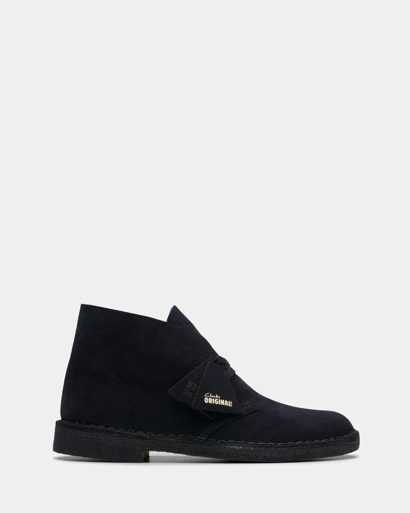 Paris Glow Desert Boot (M) Black Suede Iii