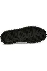 Clarks Torhill Maple black leather Tough Sole