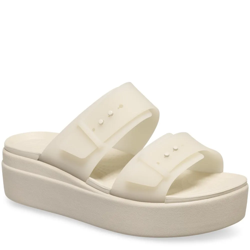 Sandal Refills Crocs Brooklyn Buckle Low Wedge