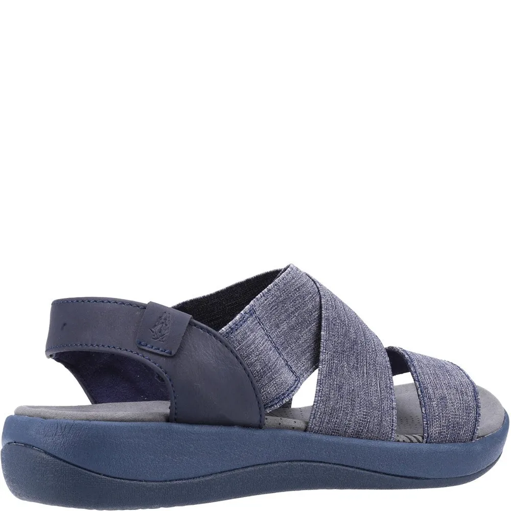No-Fuss Wear Hush Puppies Sophia Elastic Cross Strap