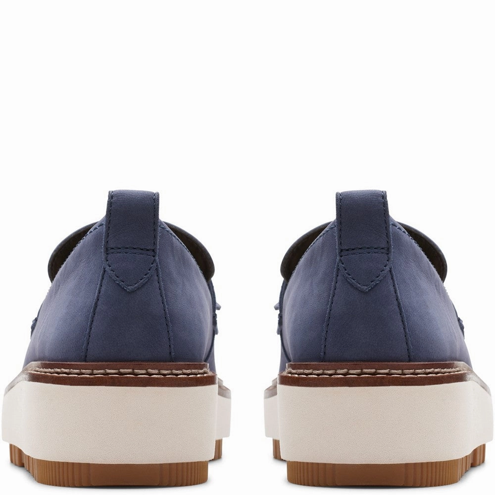Suede Clarks Orianna Loafer Shoes