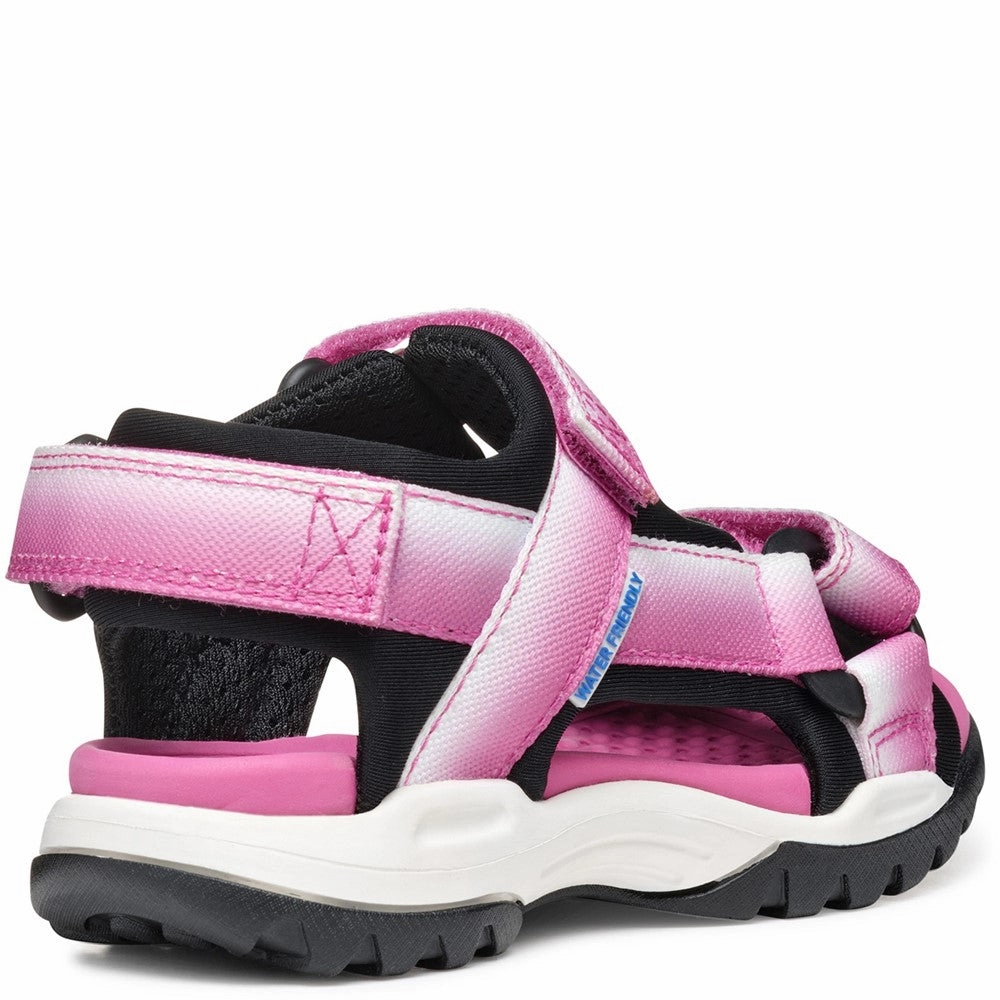 Midsole Support Weekend Comfort Geox J Borealis Girl Junior Sandals