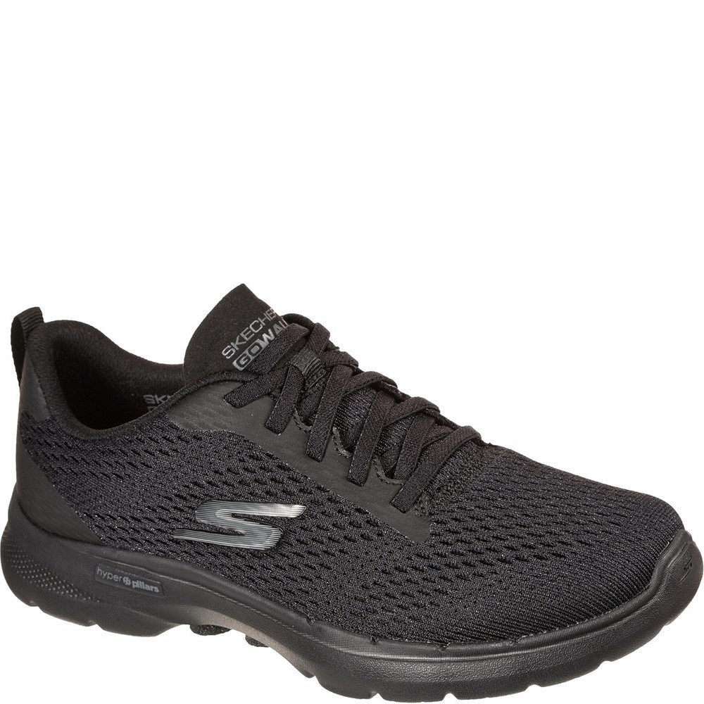 Skechers Go Walk 6 Bold Vision Trainers Modern Twist Seamless Finish