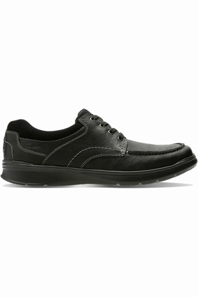 Clarks Cotrell Edge black oily G Standard Fit School Jog