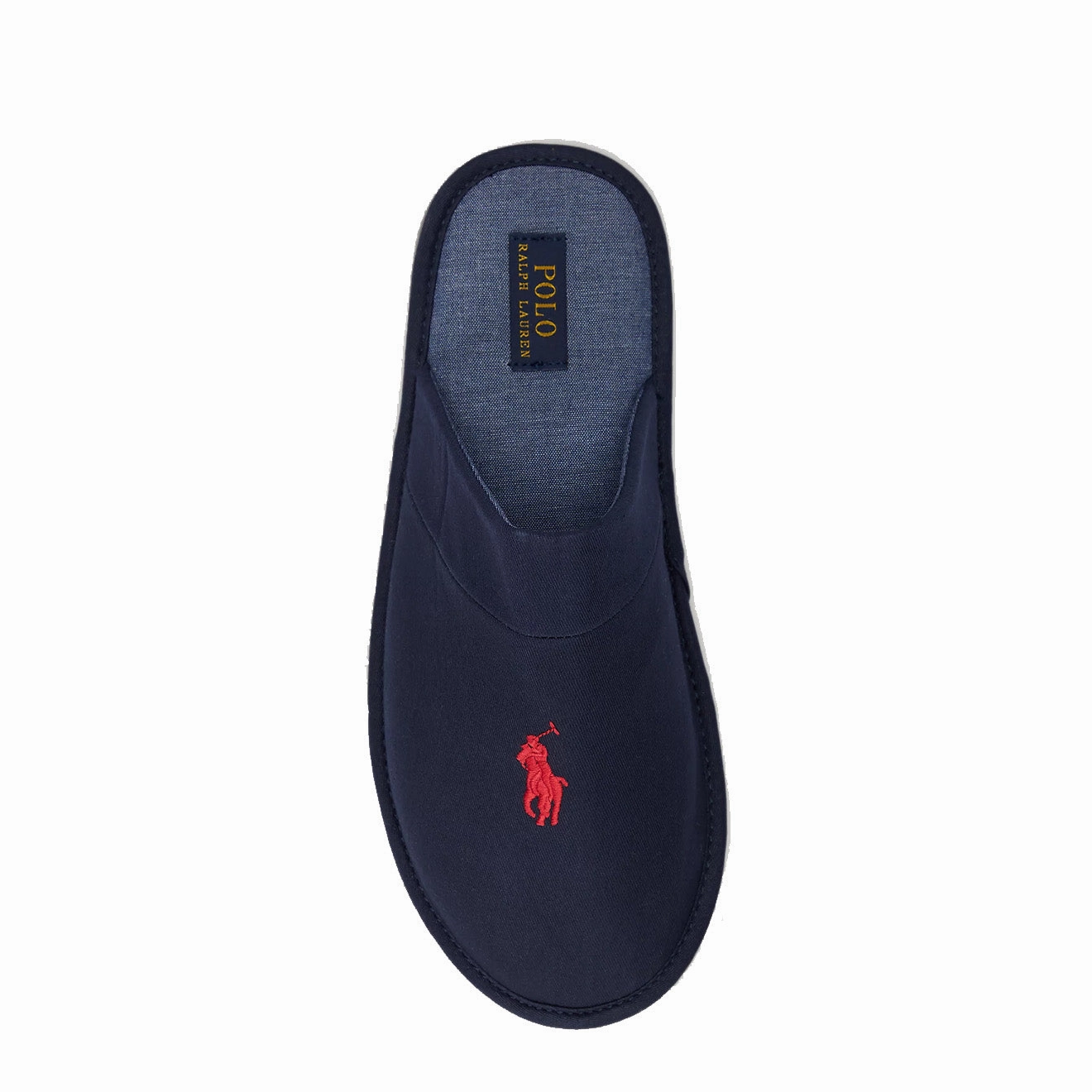 Polo Ralph Lauren Klarence Twill Slipper Navy Nature Trek