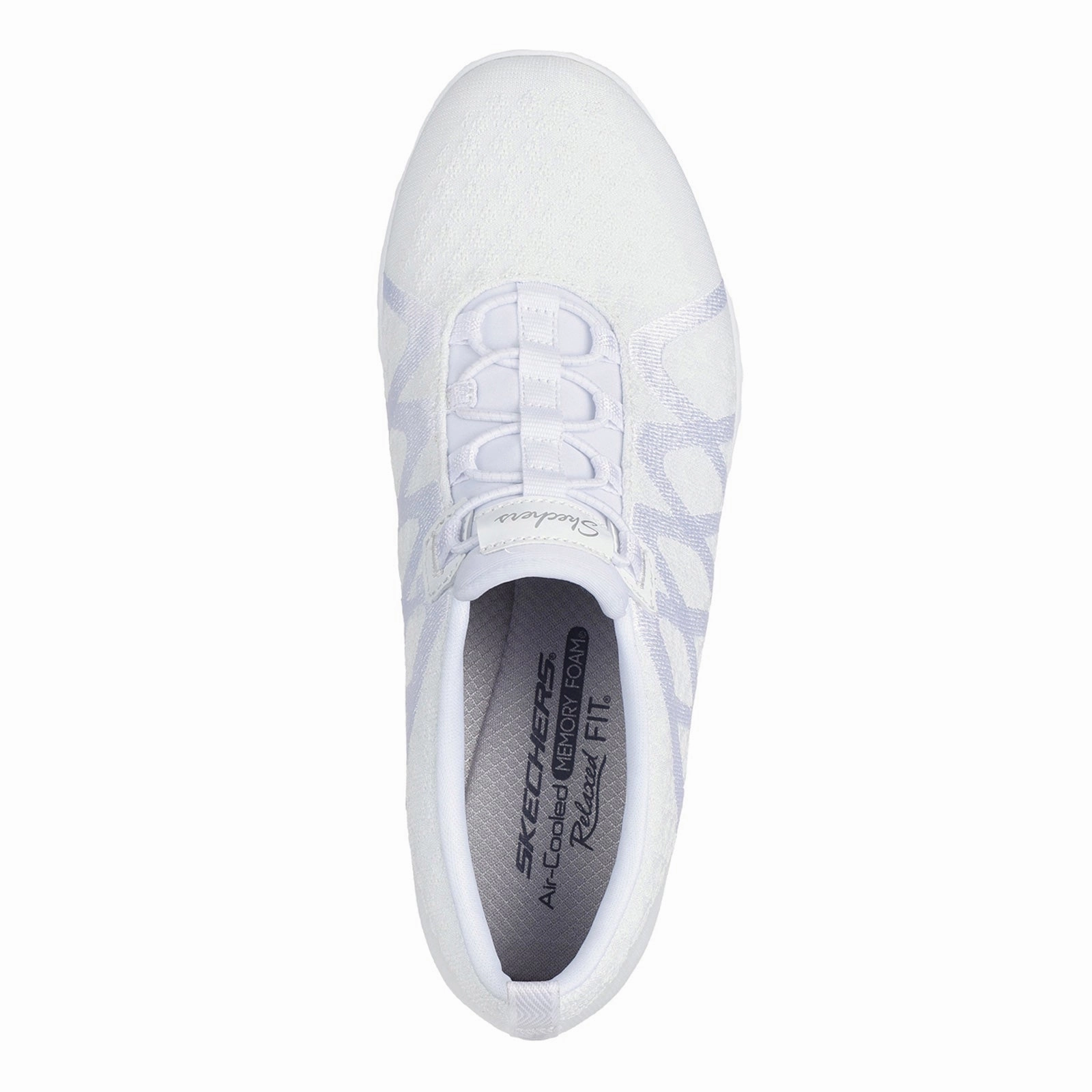 Women's Skechers, Relaxed Fit: Breathe-Easy - Infi-Knity Sneaker Elastic Material