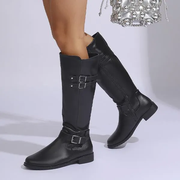 Women's Casual Everyday Buckle Knee-High Boots 85074502S Adidas Terrex Swift Solo Approach Shoes