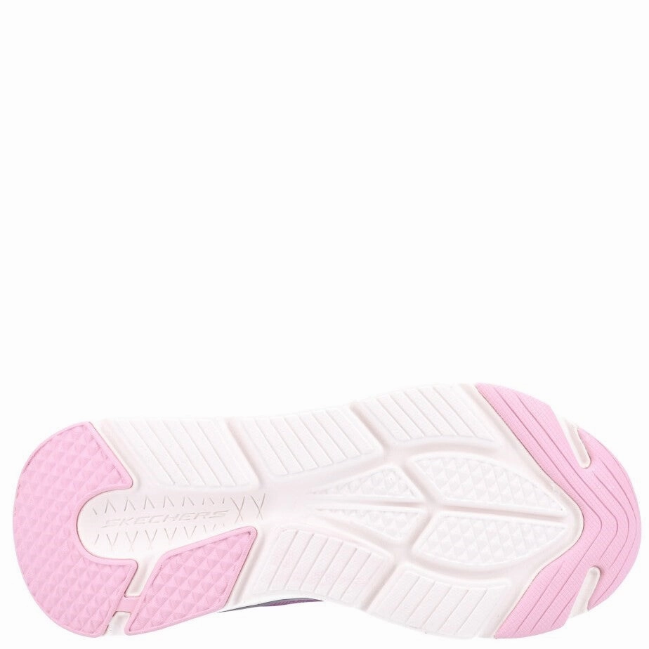 Skechers Max Cushioning Elite Limitless Intensity running on a dirt path