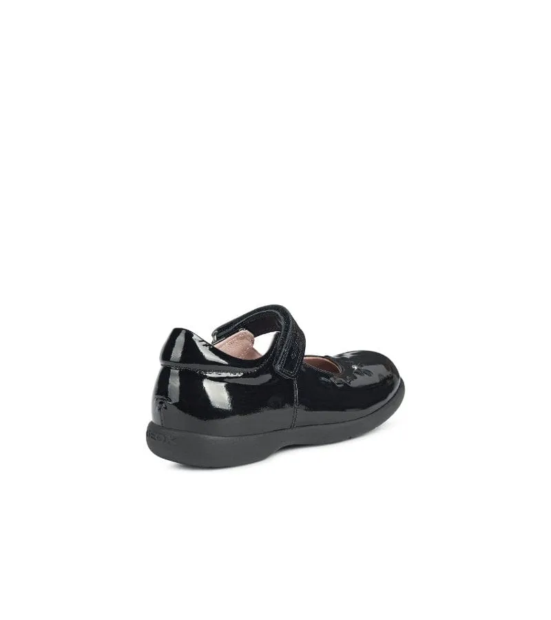 Geox Junior Girls Black School Shoe J16FHA Asics Tempo Shoe