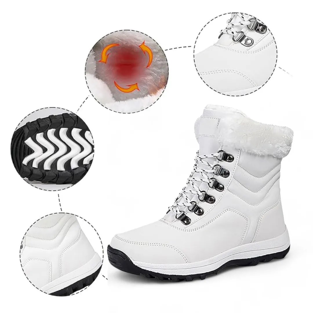OCW Orthopedic Women Snow Boots Waterproof Warm Fur Lined Non-slip Winter Boots Snow Boots Amazon