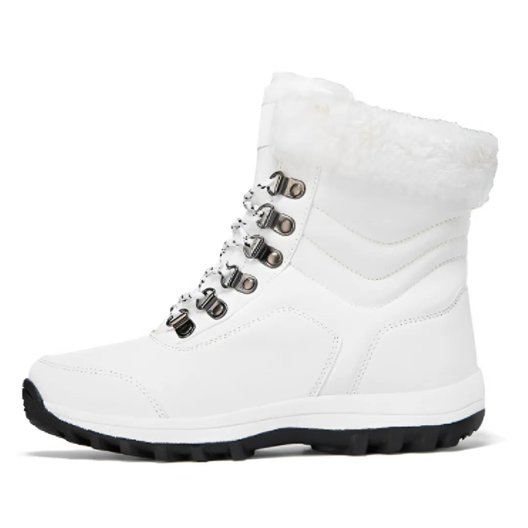 OCW Orthopedic Women Snow Boots Waterproof Warm Fur Lined Non-slip Winter Boots Sorel Snow Angel Lace Snow Boot