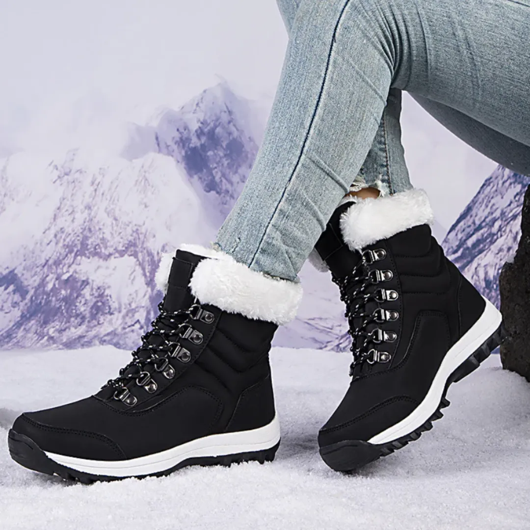 OCW Orthopedic Women Snow Boots Waterproof Warm Fur Lined Non-slip Winter Boots Rucanor Snow Boots