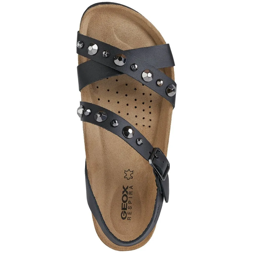 Geox Brionia Sandals Flexible Walking Rope Knot