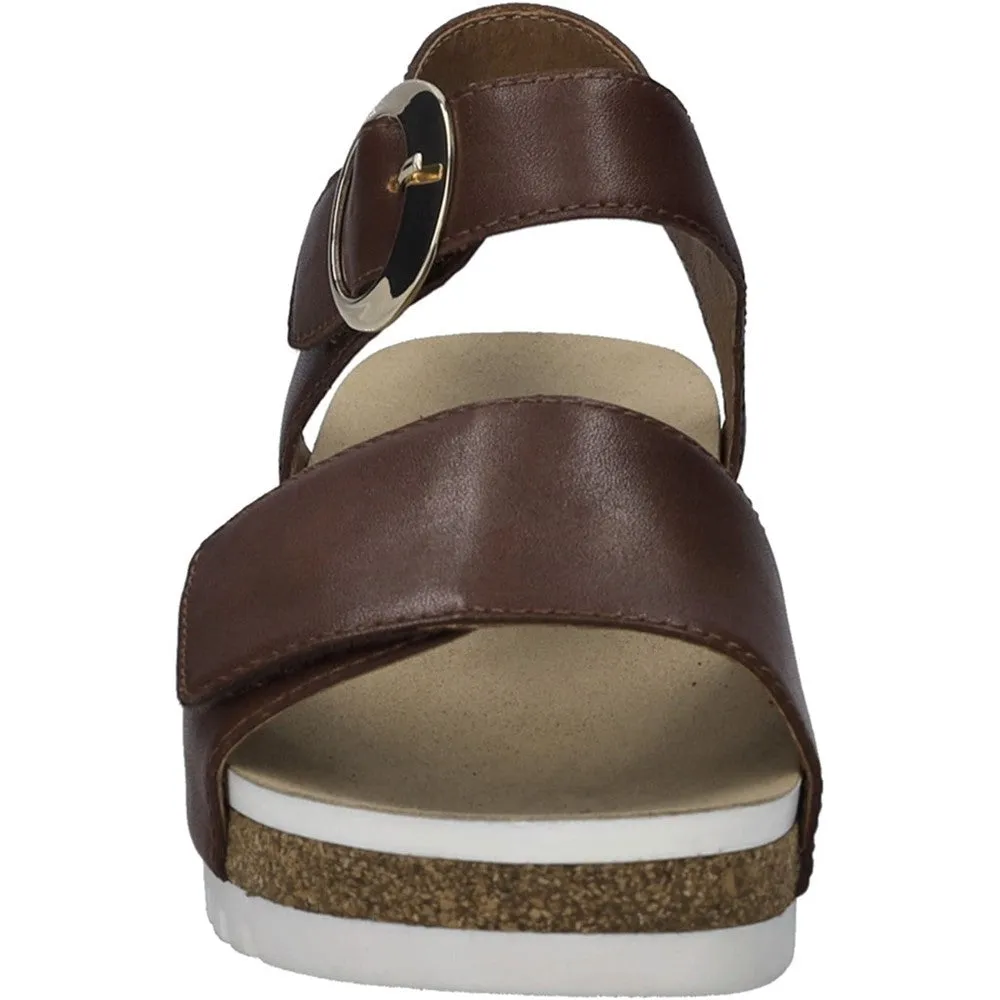 Josef Seibel Quinn 16 Sandal Silver Glow