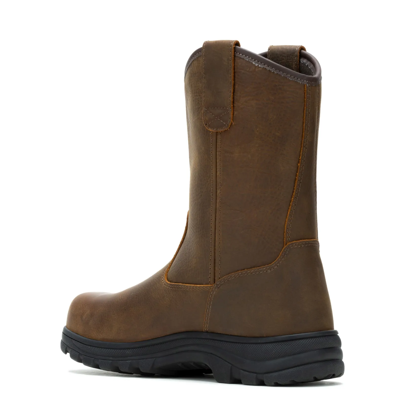 Men's Wolverine Boots, Carlsbad Wellington Steel Toe Work Boot Ultimate Comfort Crisp Finish