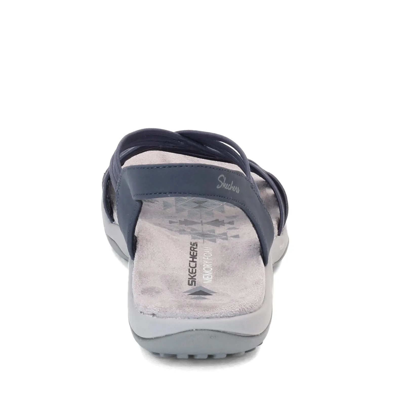 Bare Support Flexible Fit Shoes Women's Skechers, Reggae Slim - Simply Stretch Sandal