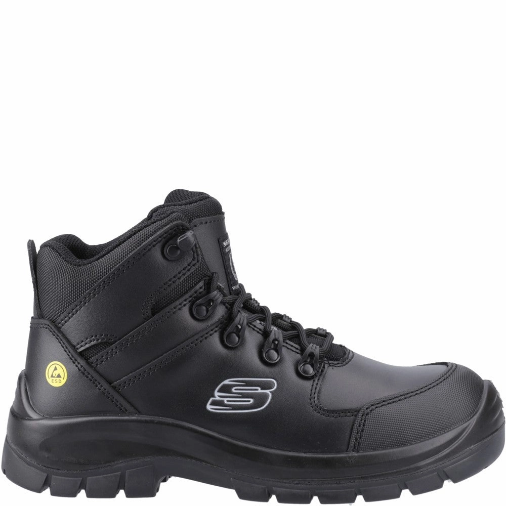 Skechers Workwear Trophus Kilram Safety Boot simple design Flexible Support