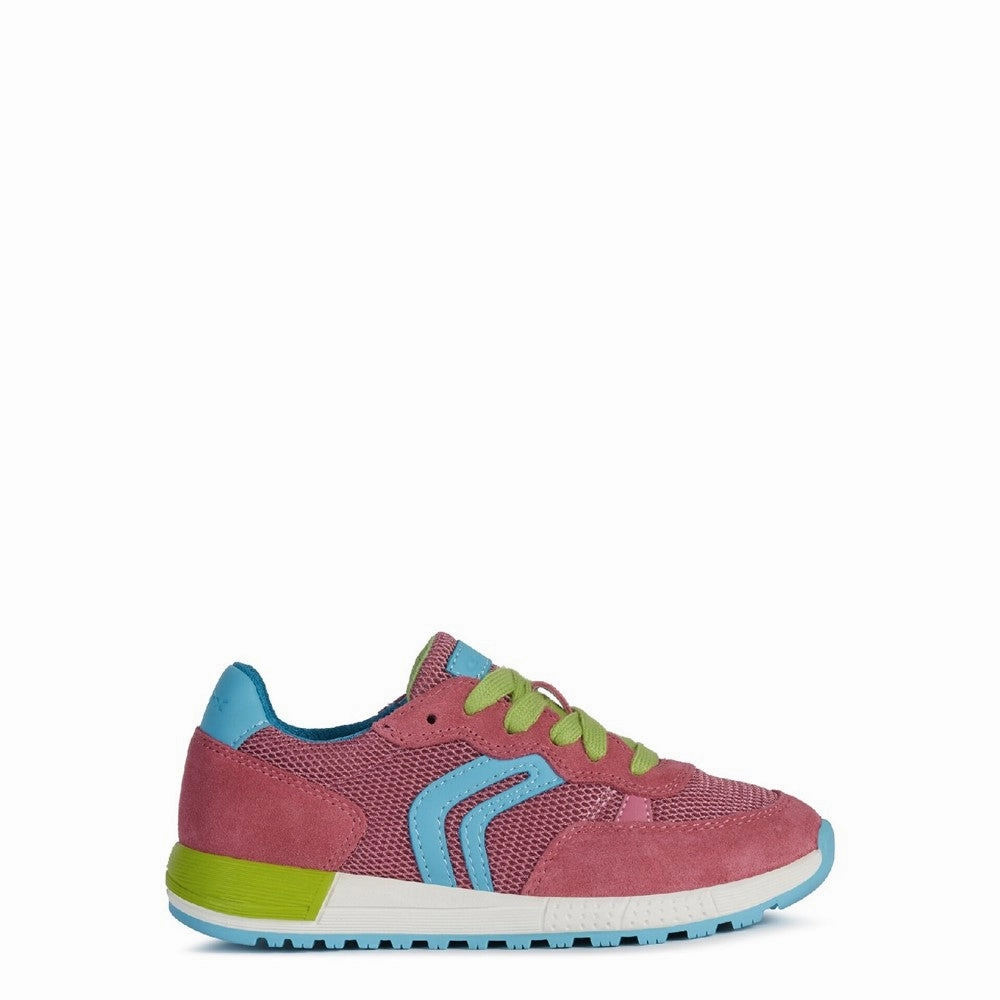All-Purpose Comfort Geox J Alben Girl B Lace Up Trainer