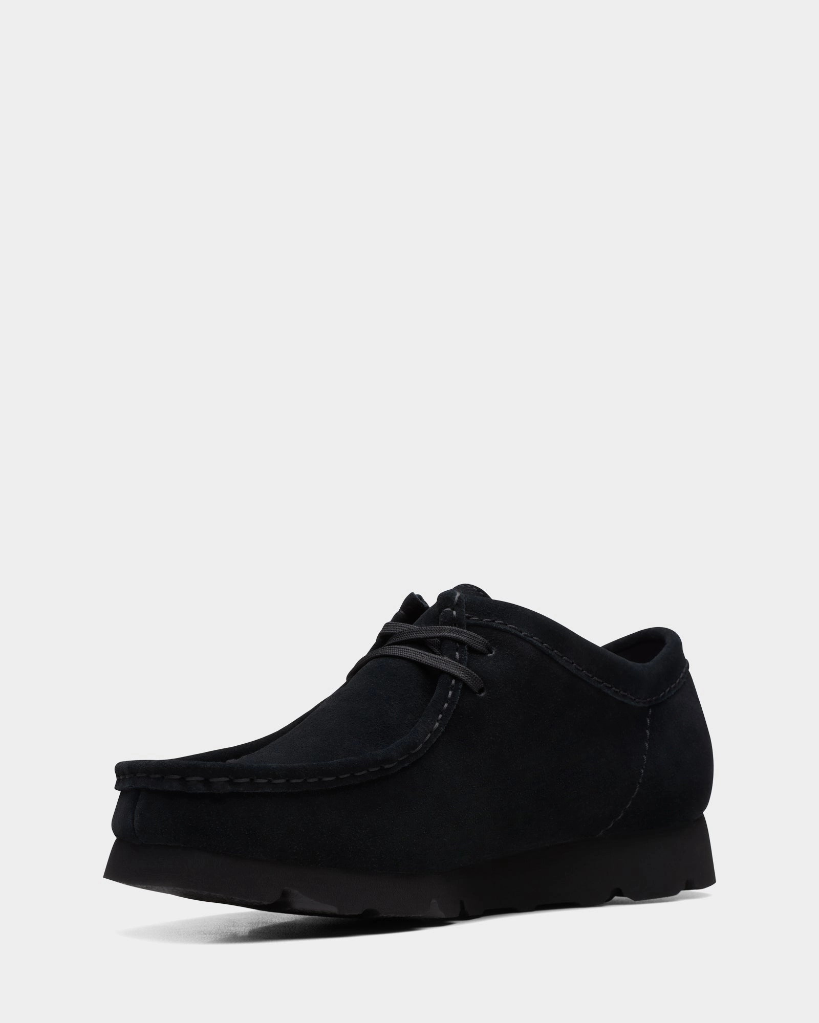 Supportive Water   Resistant Wallabee Gore-Tex Black Suede