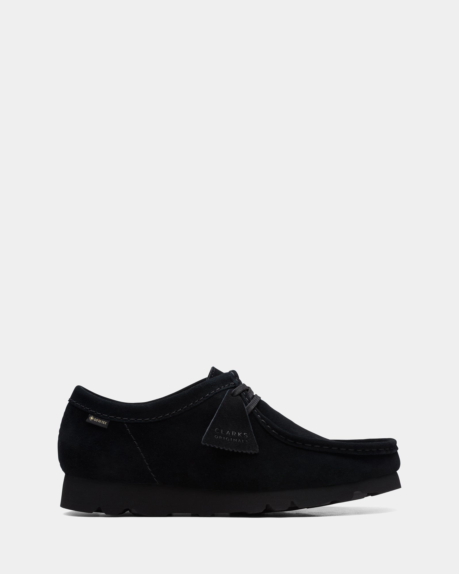 Wallabee Gore-Tex Black Suede Morning Pace