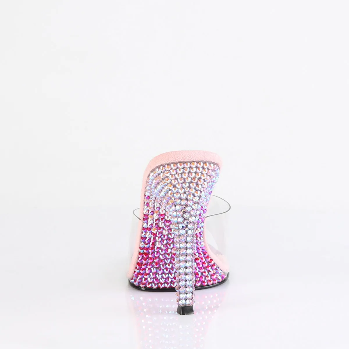 Asics Wrestling Shoes 2015 GALA-01DMM Fabulicious 4 1/2" Gala Clear/Baby Pink Sexy Shoes (High Heels)