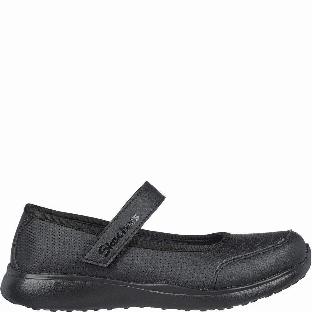 Skechers Microstrides Recess Rules Mary Jane School Shoes Steady Pace
