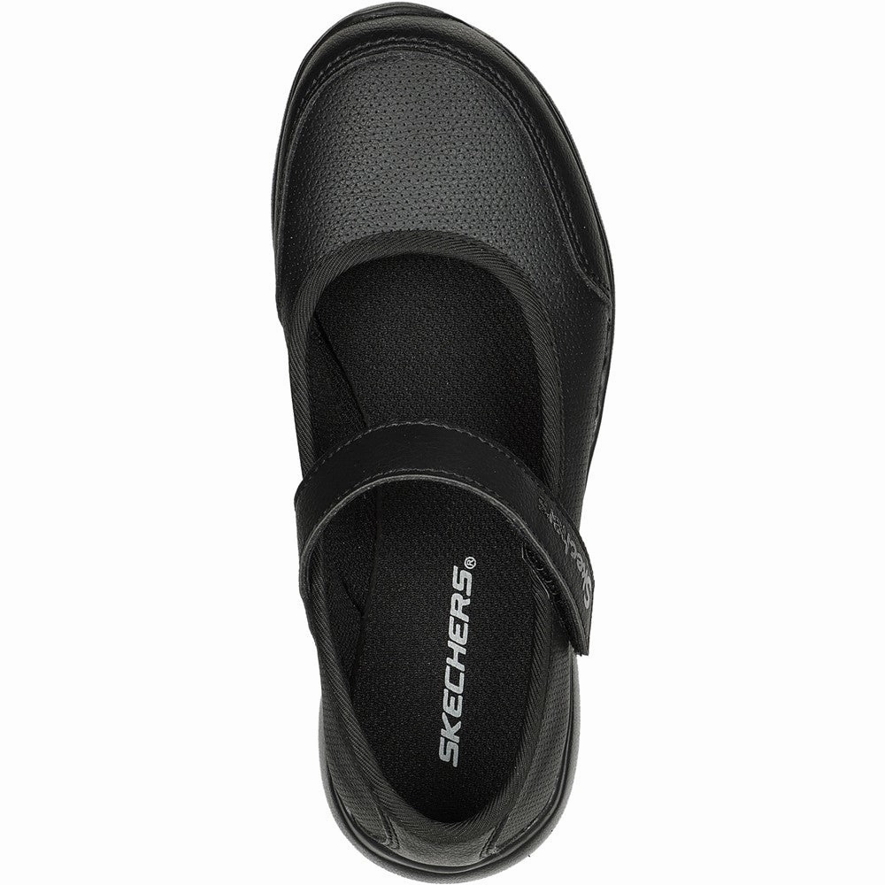 Roll Up Skechers Microstrides Recess Rules Mary Jane School Shoes