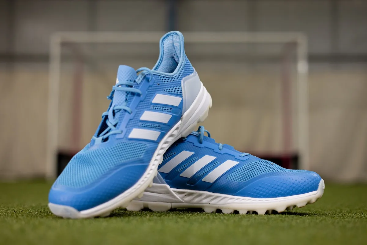 Forum Bold Shoes Adidas Adidas Adipower 2.1 Hockey Shoes Blue