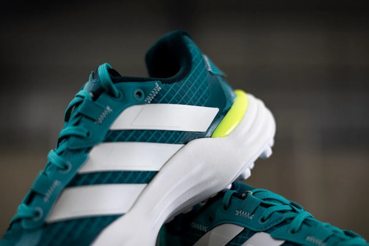 Shoe Releases Adidas Adidas Adipower Hockey 3 Green Shoes 25/26