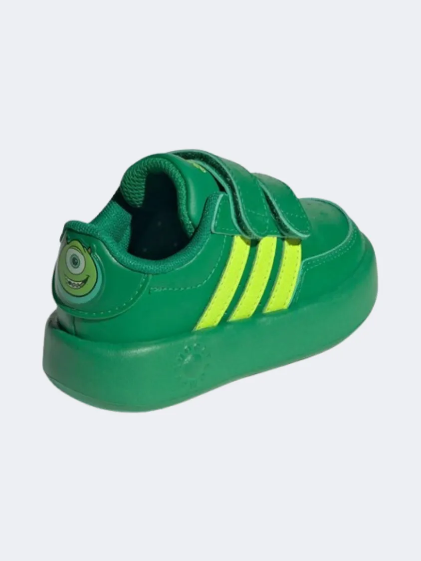Adidas Breaknet Monsters Infant Boys Sportswear Shoes Green/Solar/Black Adidas Crazychaos 2000 Shoes
