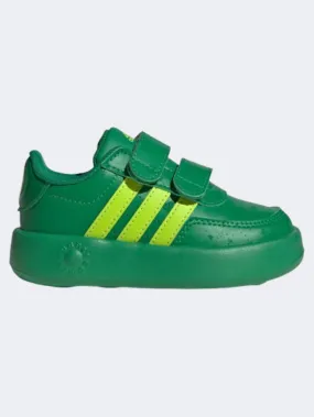 Adidas Eq21 Run Shoes Adidas Breaknet Monsters Infant Boys Sportswear Shoes Green/Solar/Black