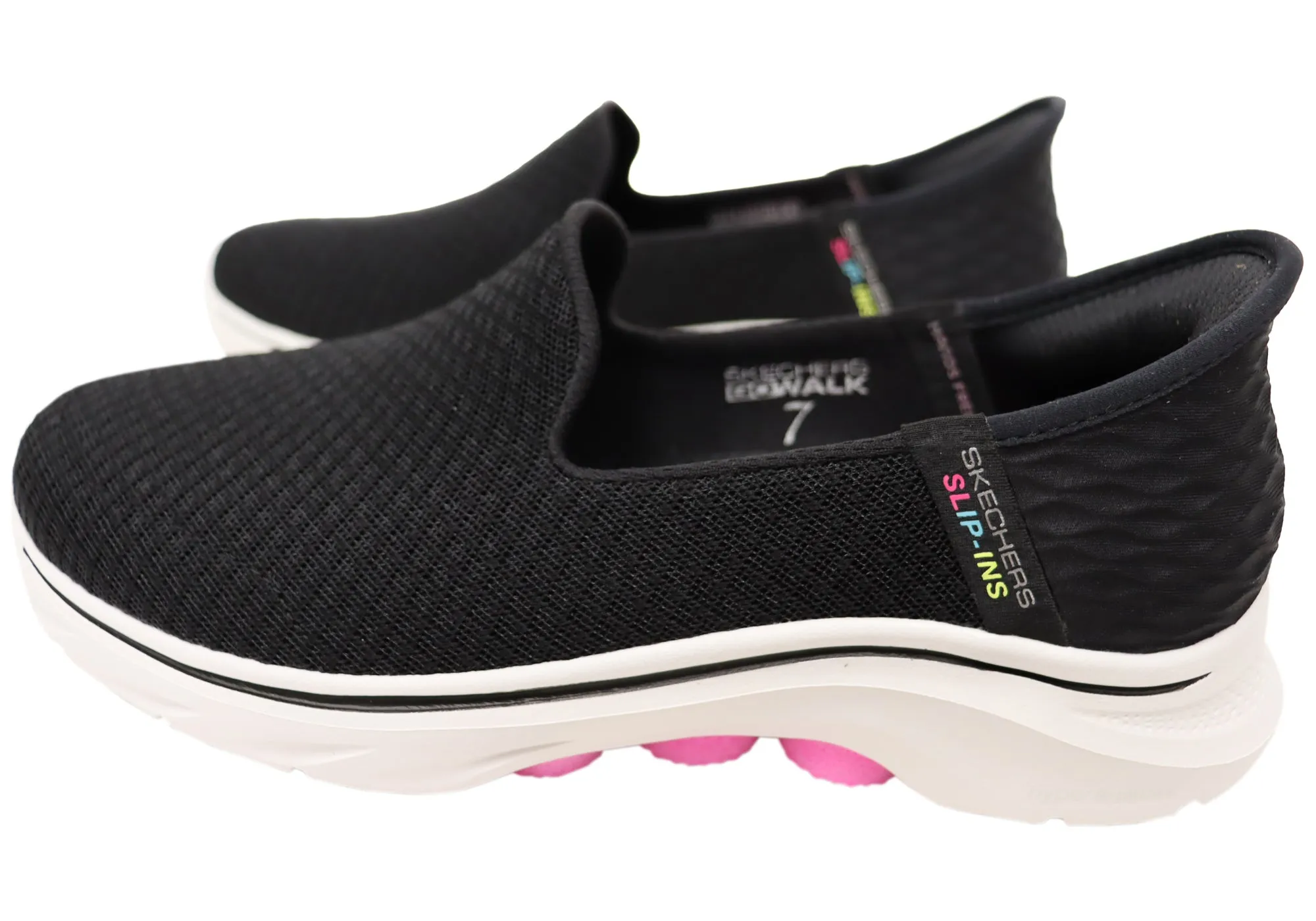 Skechers Womens Slip Ins GOwalk 7 Daley Comfortable Shoes Adidas Training Shoes Sale