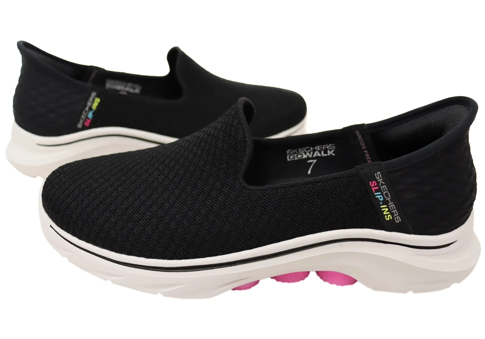 Skechers Womens Slip Ins GOwalk 7 Daley Comfortable Shoes Racing Shoes Adidas