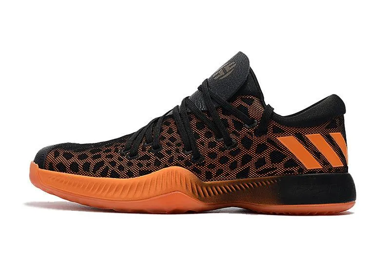 Adidas Harden Cheetah Sneaker Black Orange Asics Yoga Shoes