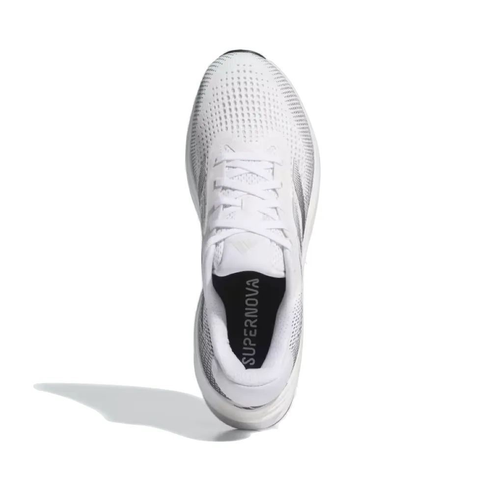 Adidas Warranty Shoes Adidas Men's Supernova Rise Sneaker in Cloud White/Core Black/Zero Metalic