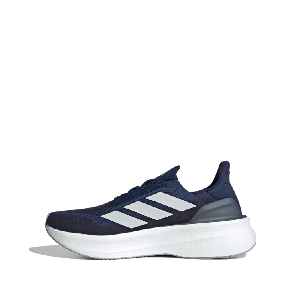 360 Adidas Golf Shoes Adidas Men's Ultraboost 5X Sneaker in Dark Blue/Cloud White/Halo Silver
