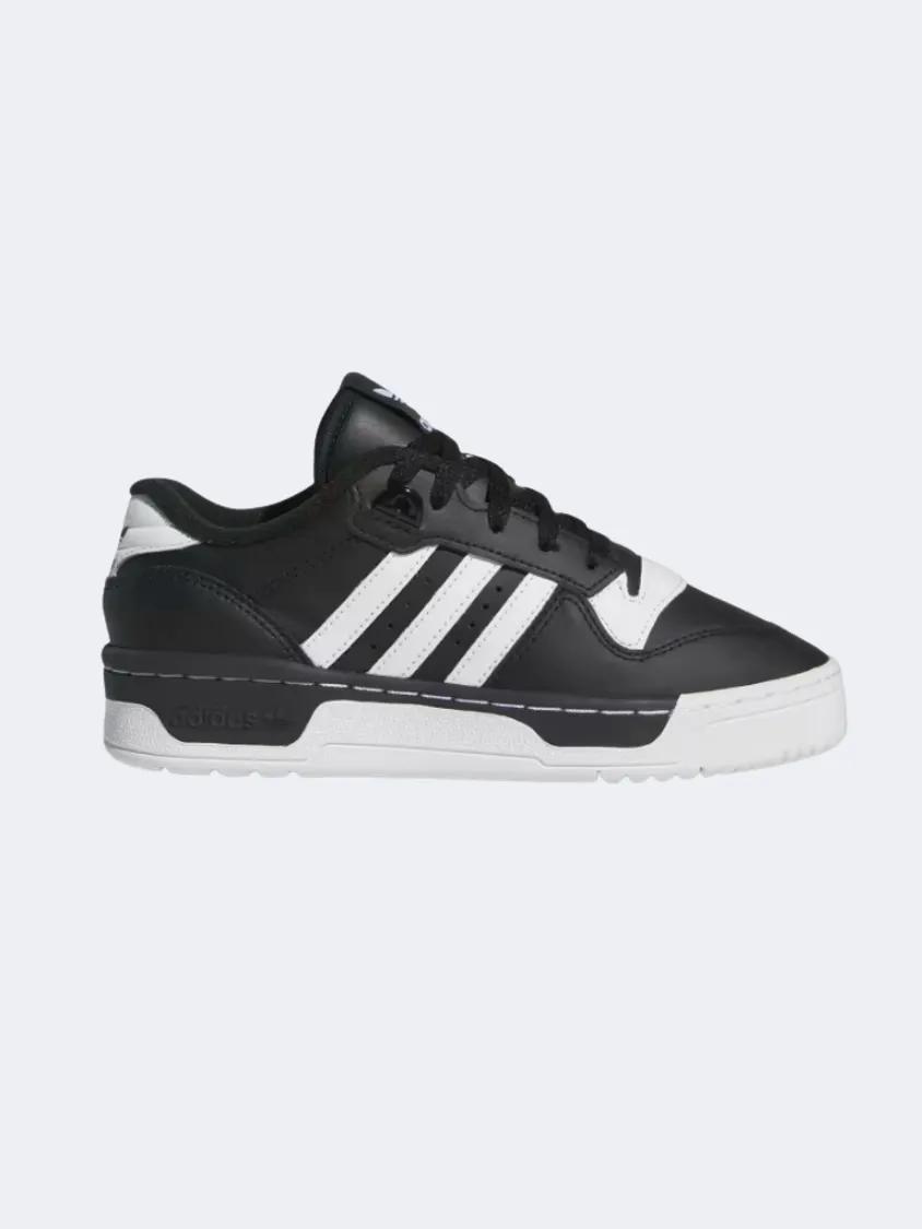 Adidas Anti Slip Shoes Adidas Rivalry Low Gs Original Shoes Black/White