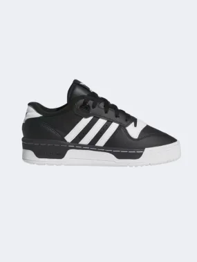 Adidas Shoes Flower Adidas Rivalry Low Gs Original Shoes Black/White