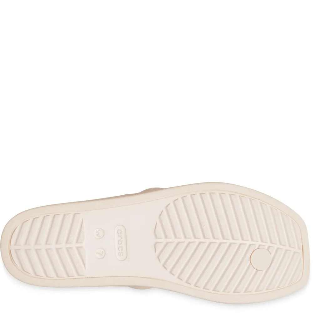 Buckle Detail Crocs Miami Toe Loop Sandal