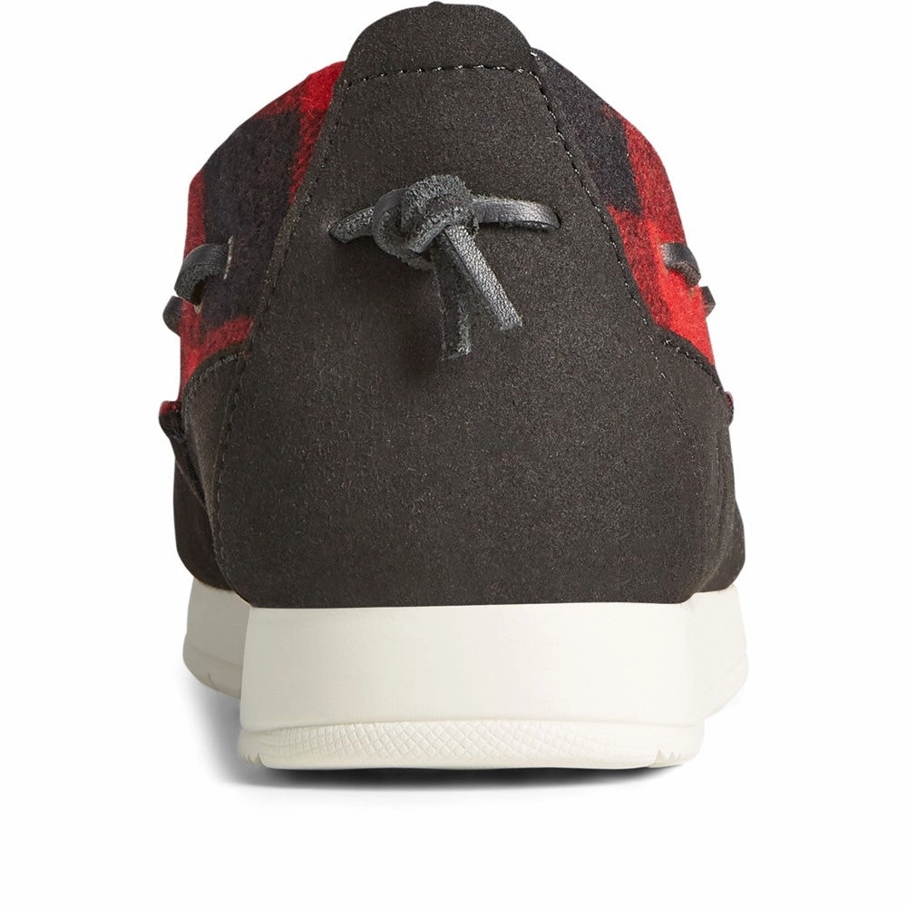 Sperry Moc-Sider Buffalo Check Shoes Street Music