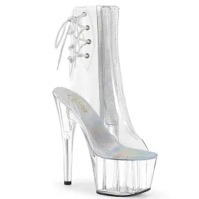 ADORE-1018C Pleaser Clear Sexy Platform Shoes (Pole Dancing Heels) Best Asics Shoe For Standing All Day